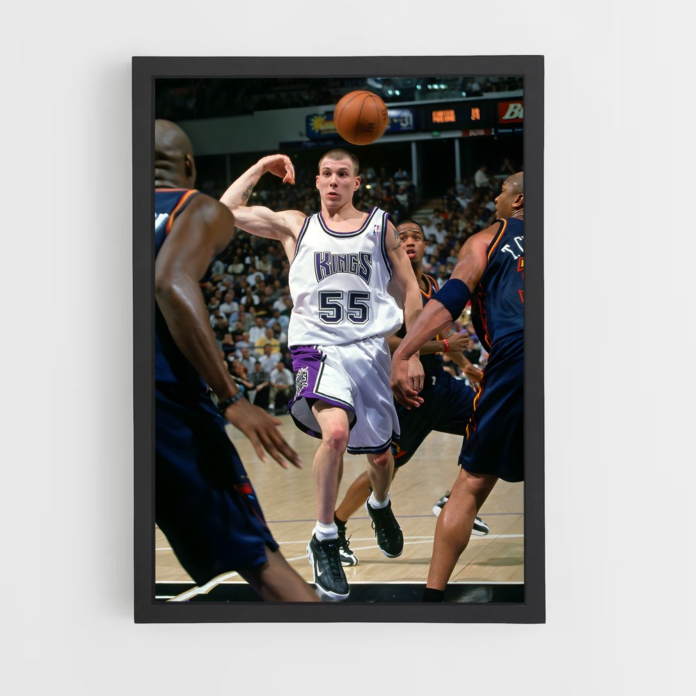 Poster Dunk Sacremento – affiche Basketball (vue 2)
